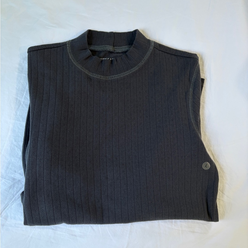 American Eagle Full Sleeve Crop Top
